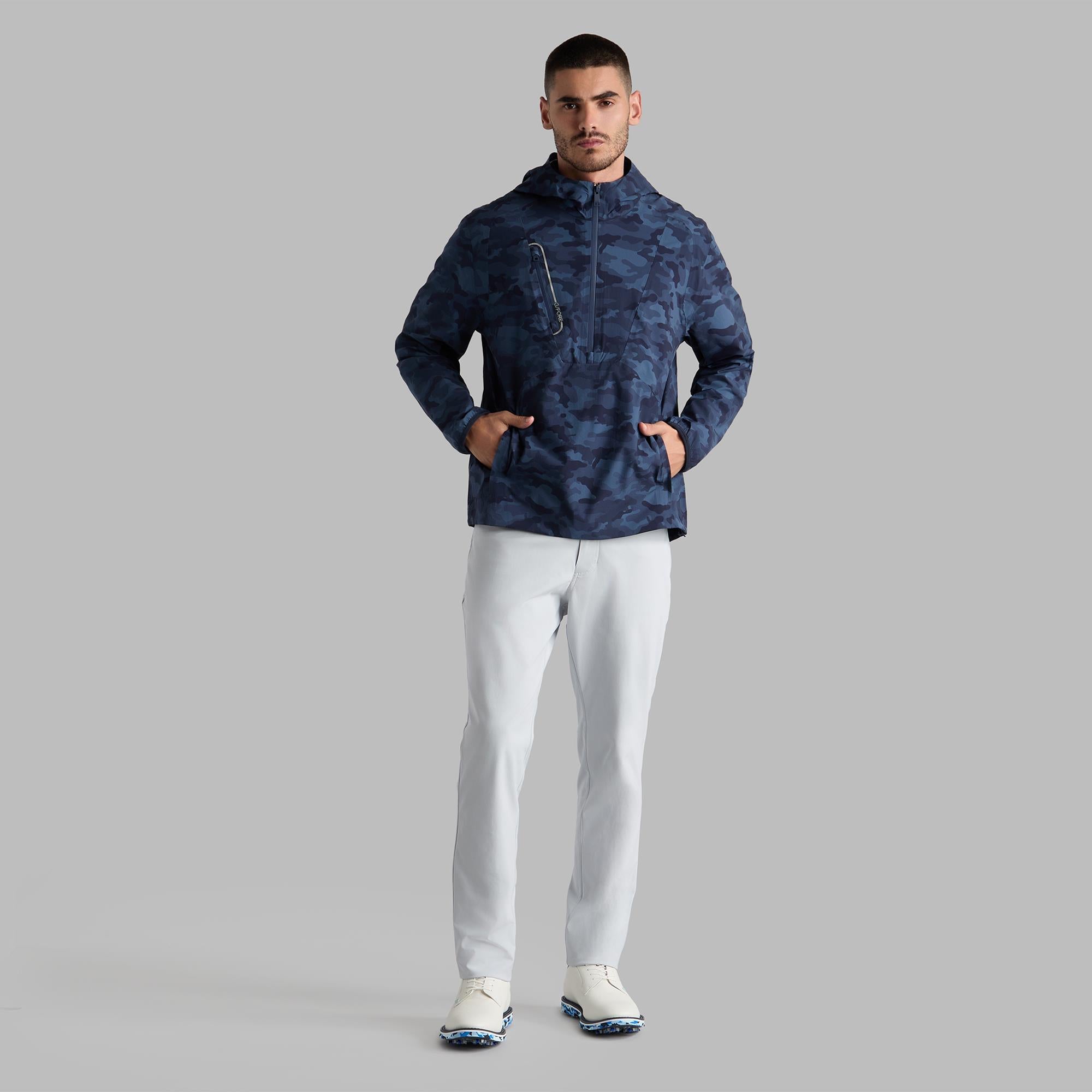 G/FORE Camo Tech Hooded Mens Golf Pullover Twilight Camo